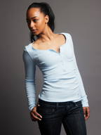 Original Long Sleeve Henley Top